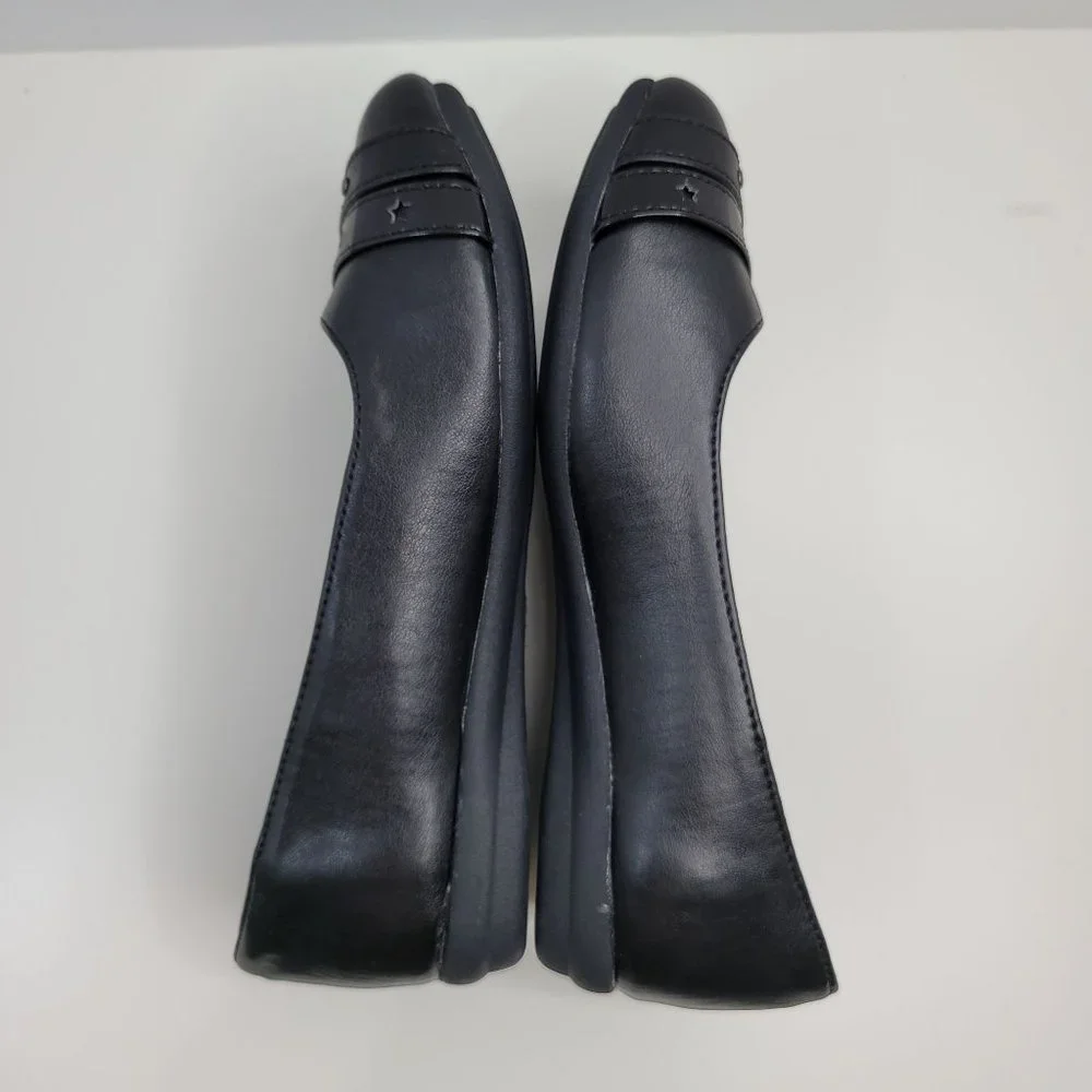 Wonder Kids Kathy Girl's Flats Slip Resistant Black US Size 1 NIB